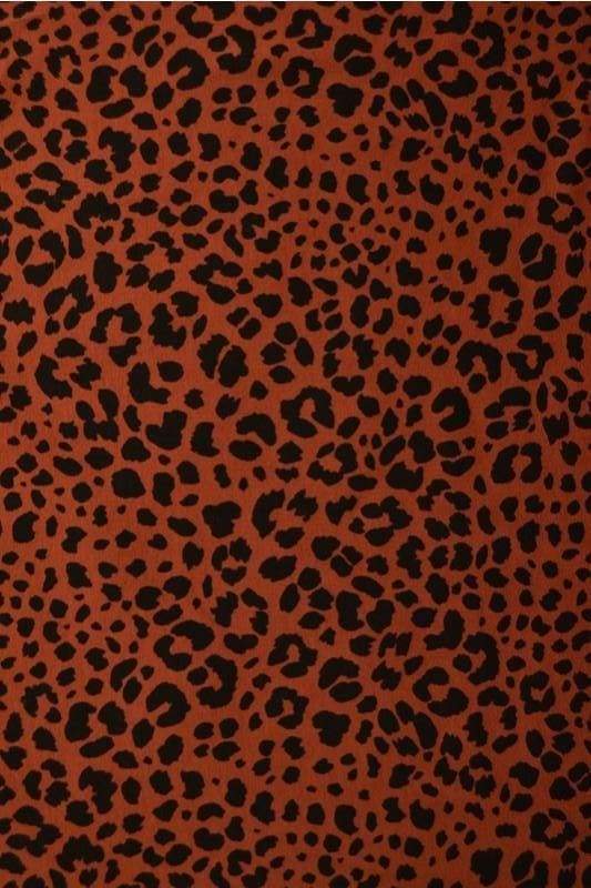 G&M Bomuldsjersey KOPPER BOMULDSJERSEY M. LEOPARD PRINT