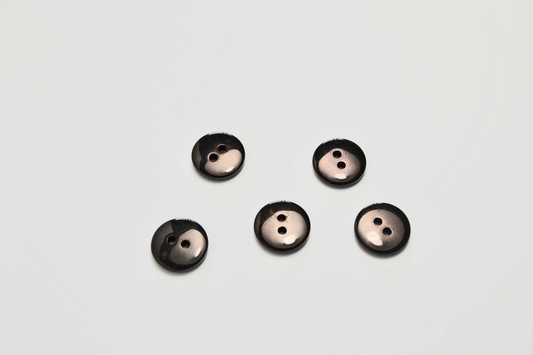 G&M Knapper KNAP 2-HULS SORT14 MM