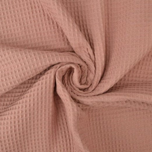 G&M Piqué VAFFEL PIQUE MØRK VINTAGE LYSERØD