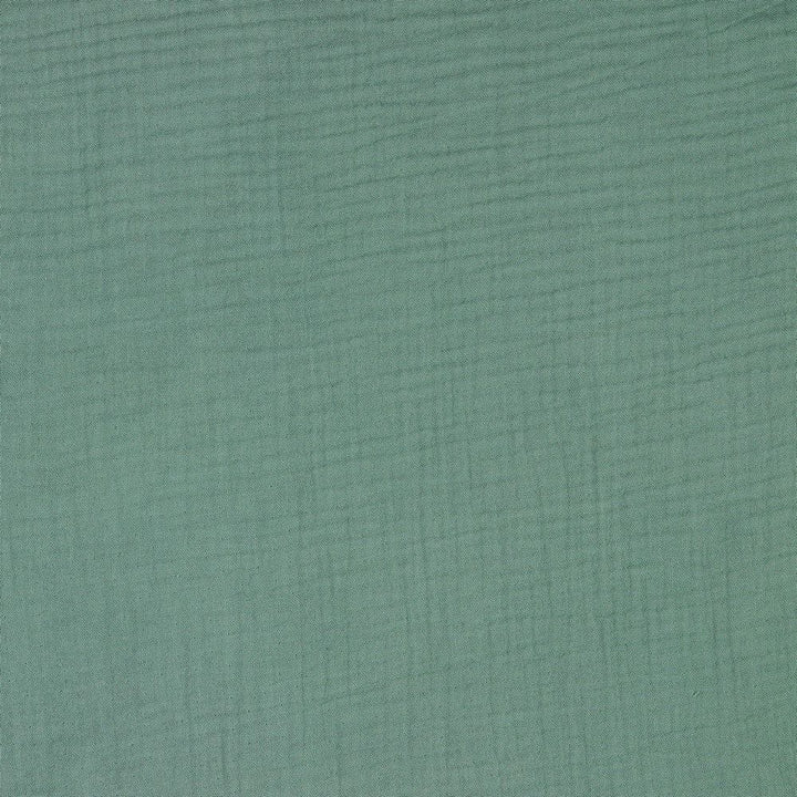 Garn & Metervarer Økologisk Musselin / Triple Gauze ØKOLOGISK VINTAGE GRØN MUSSELIN / TRIPLE GAUZE