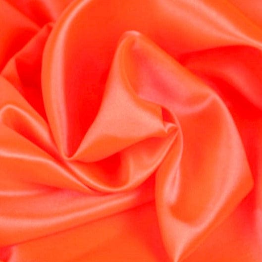 Garn & Metervarer Satin SATIN NEON ORANGE